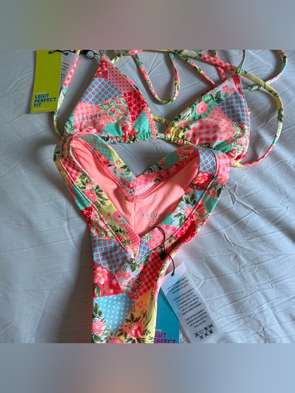 Floral Patchwork OneOne Bikini